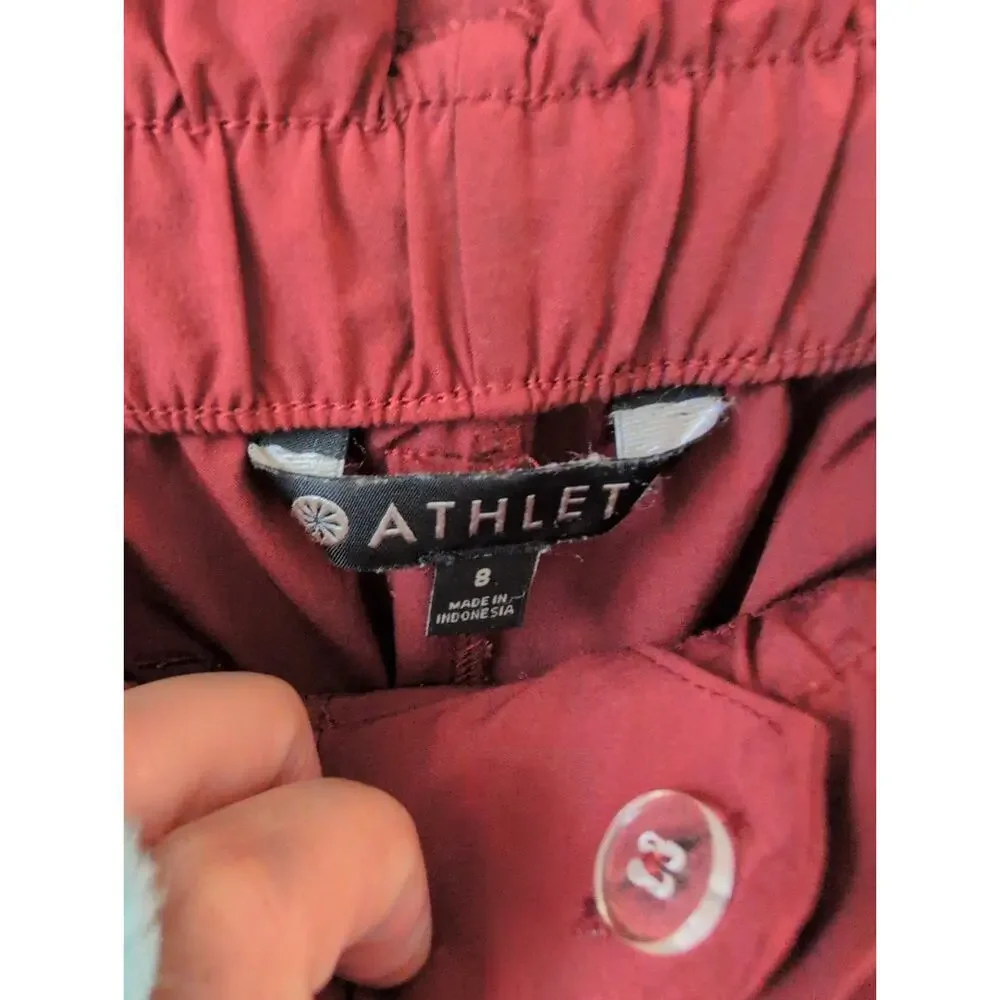 Athleta Skyline Pants Dried Cinnamon Size 8 (No Belt) - Picture 4 of 6
